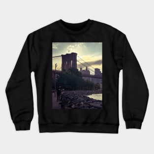 Dumbo Brooklyn Bridge NYC Crewneck Sweatshirt